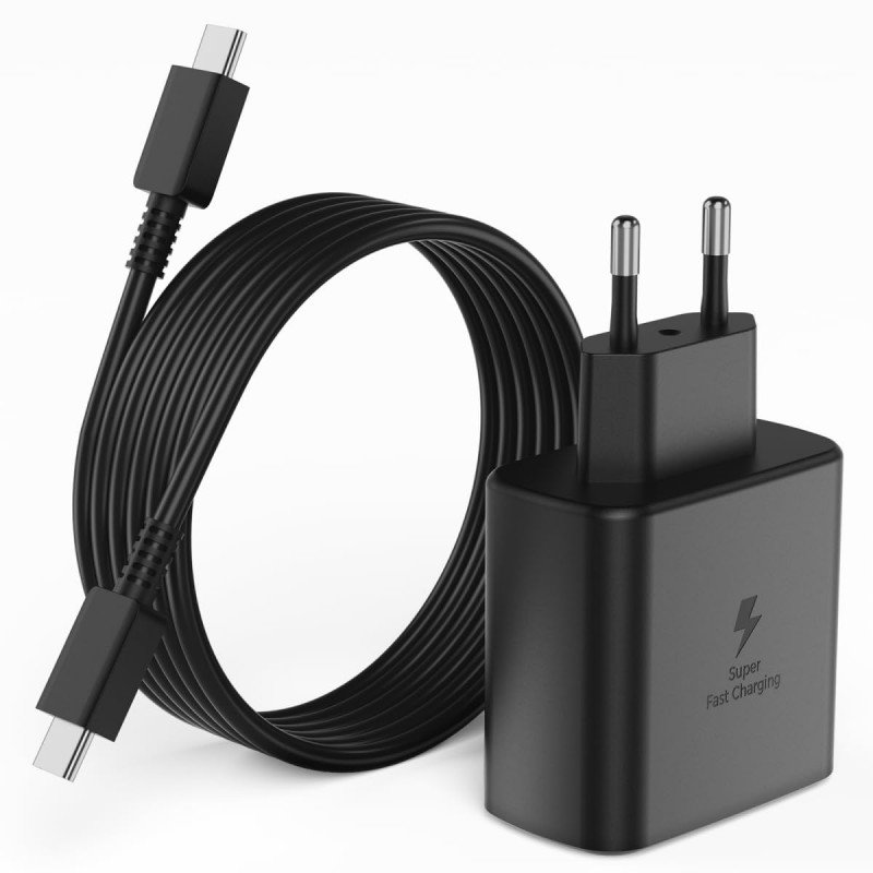 45W Chargeur Secteur Samsung + Câble 1,8m